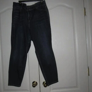 LANE BRYANT Tighter Tummy High Rise Skinny Dark Wash Jeans Size 18 Short
